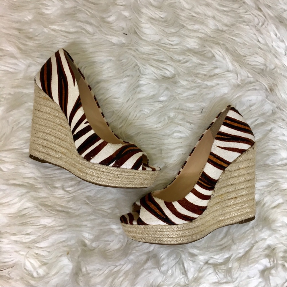 Vince Camuto Cow Hair Animal Print Espadrilles